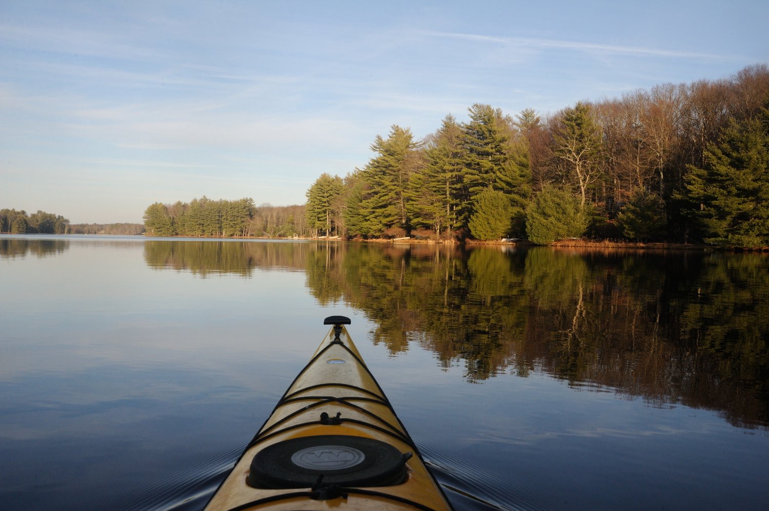 Kayaking is a great way to practice social distancing while enjoying what nature has to offer. It is spring; birds and frogs will be calling. Look for some spring migrants and listen for the spring peepers near the wetlands.